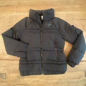 Gymshark Black Bomber Jacket